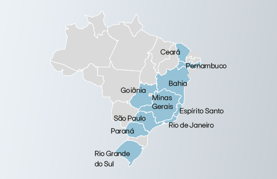 solar dg map of edp in brazil