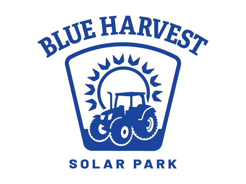 logo of blue harvest solar park