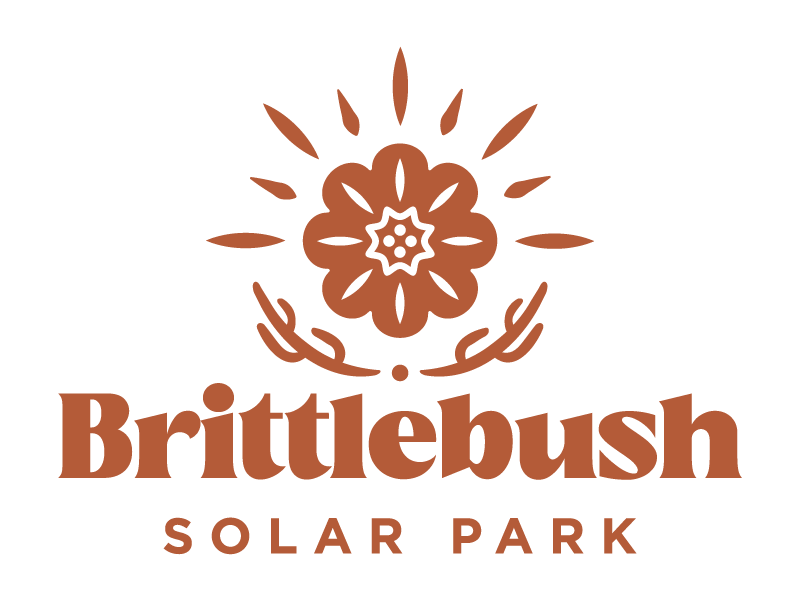 logo for brittlebush solar park