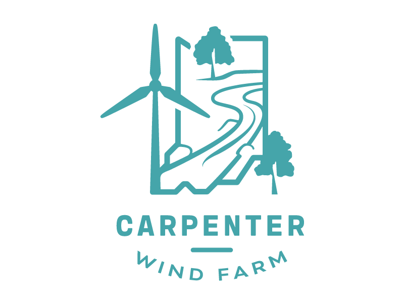 logo of carpenter wind farm
