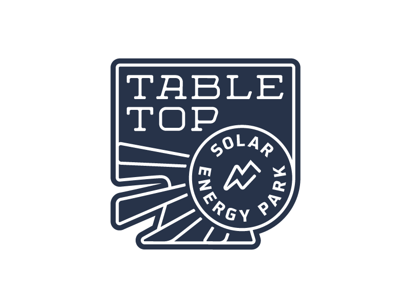 table top solar energy park logo