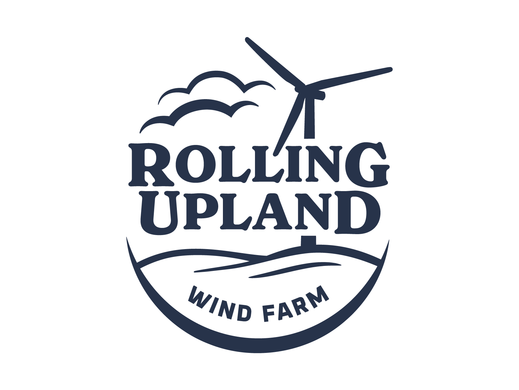 Logo of rolling upland project