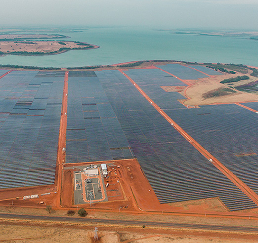 Photo of Pereira Barreto solar project in São Paulo, Brazil