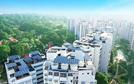 Photo of SolarNova 8 solar project in Singapore
