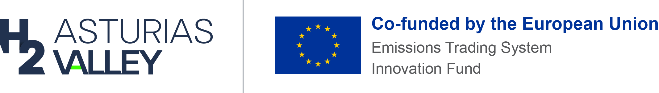 Asturias H2 Valley & Co-funded by EU Logos