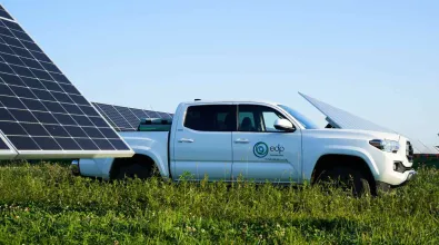 Timber road solar truck