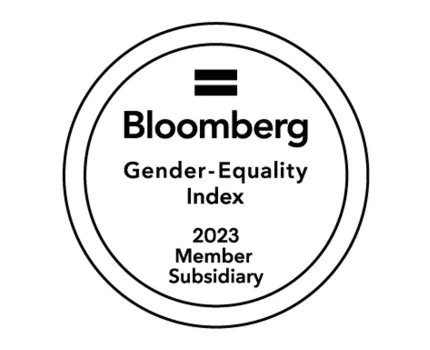 bloomberg gender equality index logo 2023