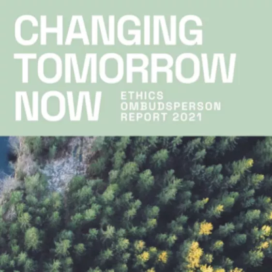 Ethics Ombudsperson Report 2021