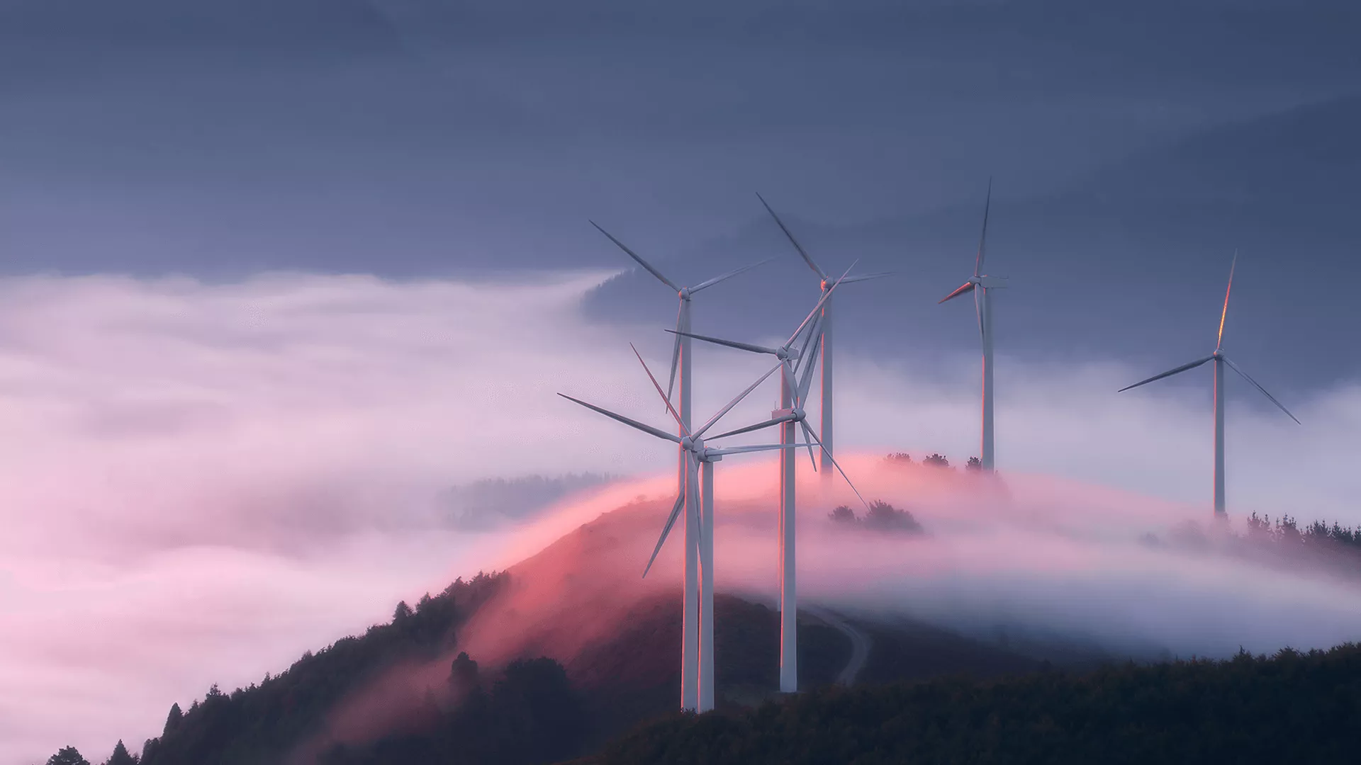 wind turbines