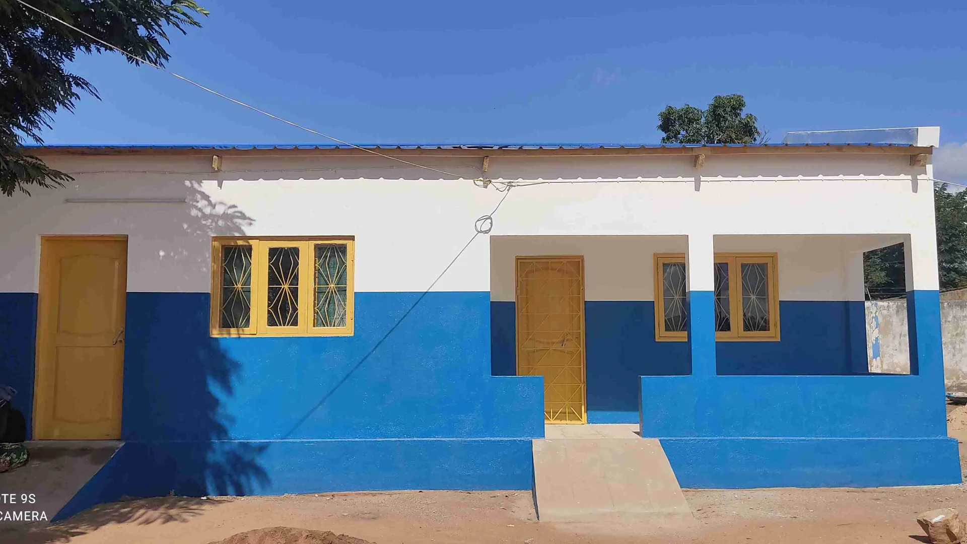 house with solar panels