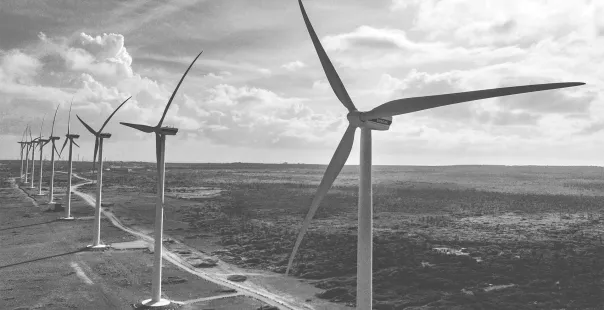 wind turbines