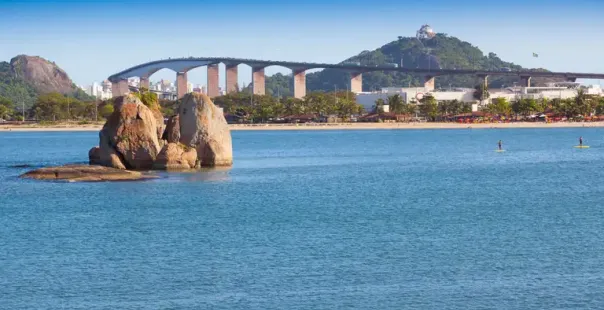 Imagem da ponte de Vila Velha no Espírito Santo