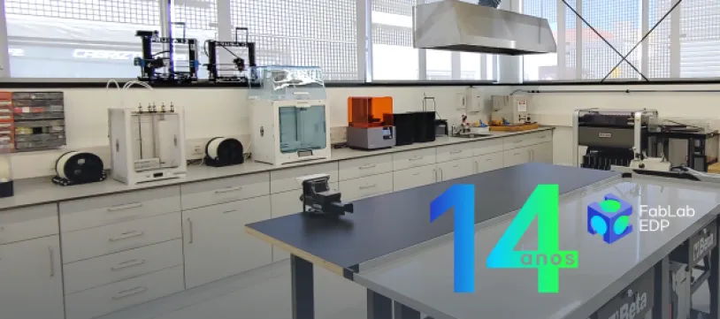14 anos Fablab