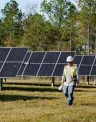 Misenheimer solar park technicians