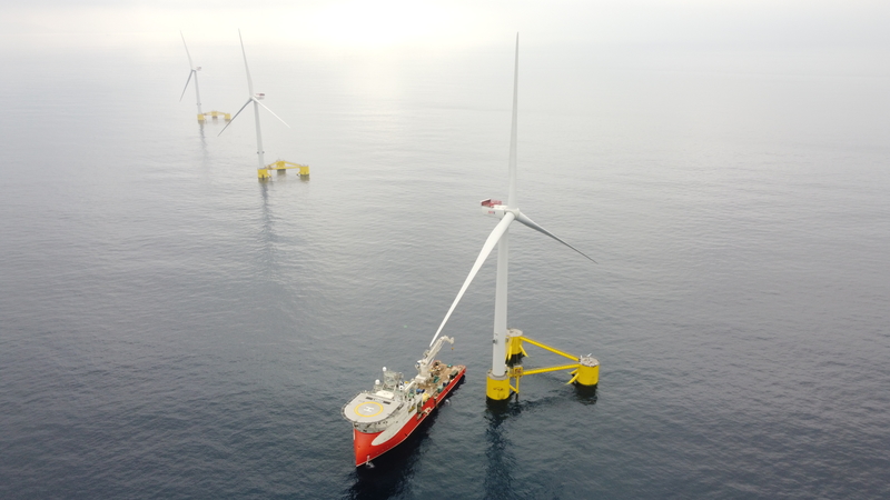 Windfloat Atlantic já está plenamente operacional e torna-se no primeiro parque eólico flutuante da Europa Continental